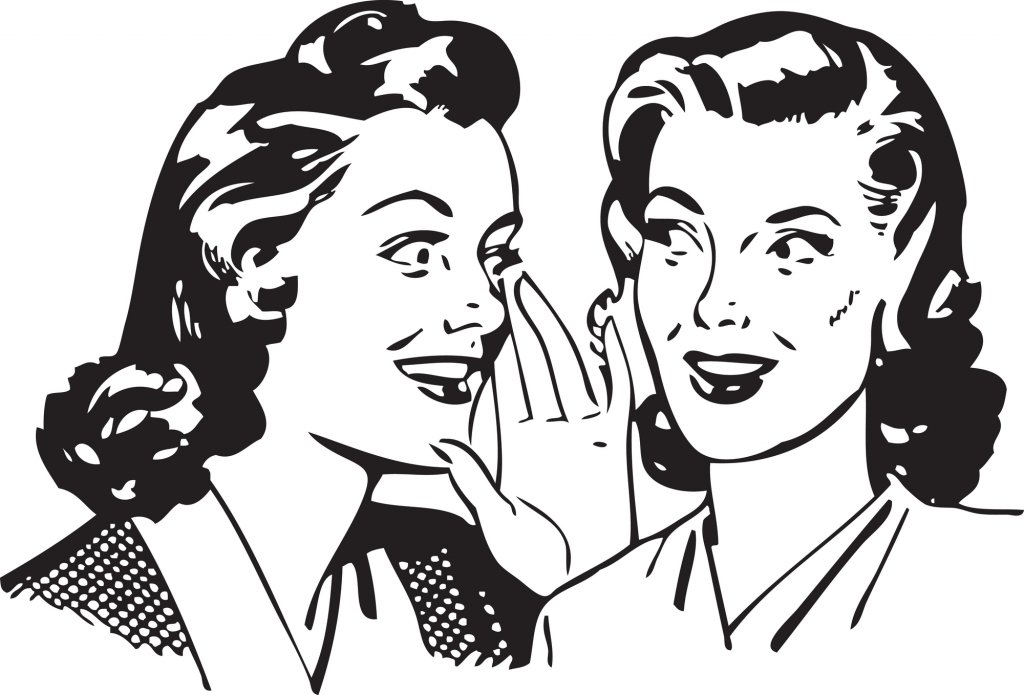 women gossip secret