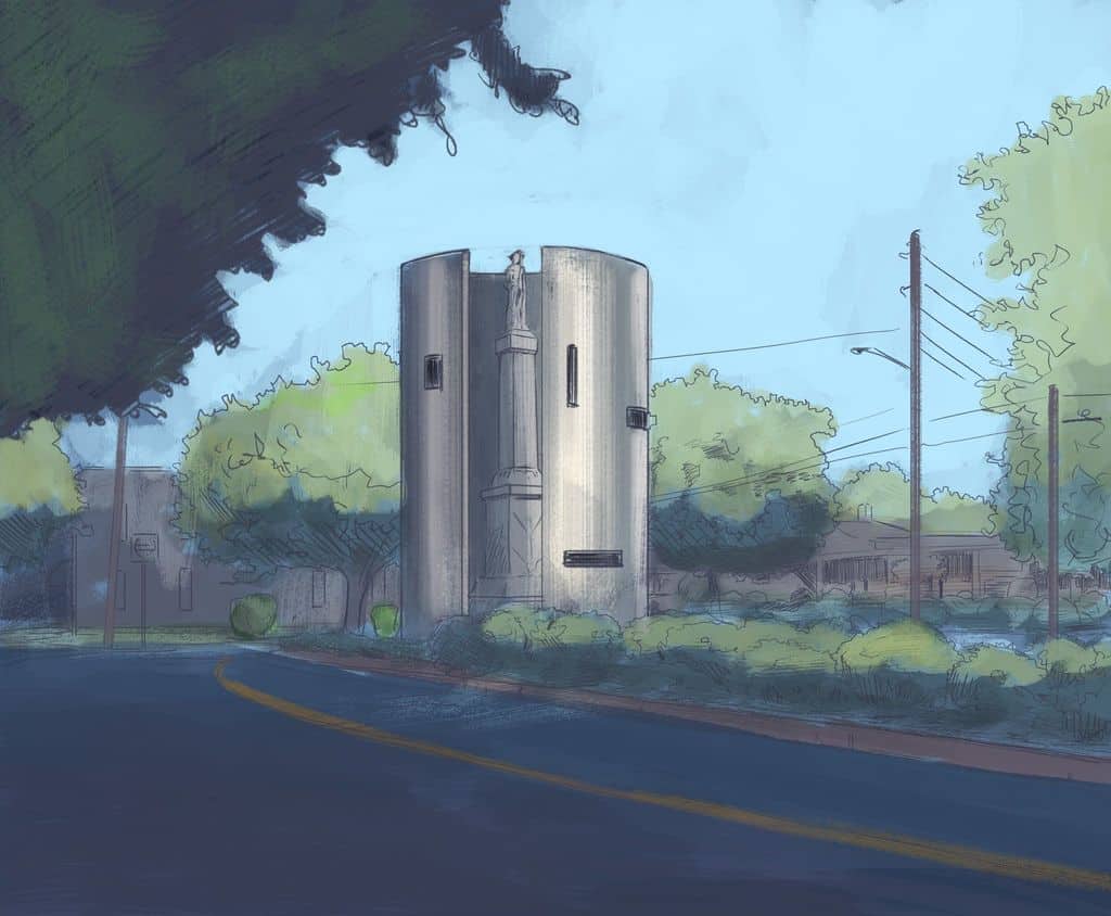 Anti-Racist Monument Presented to City Leaders 106379563_2551454638502261_7708048472552624617_n