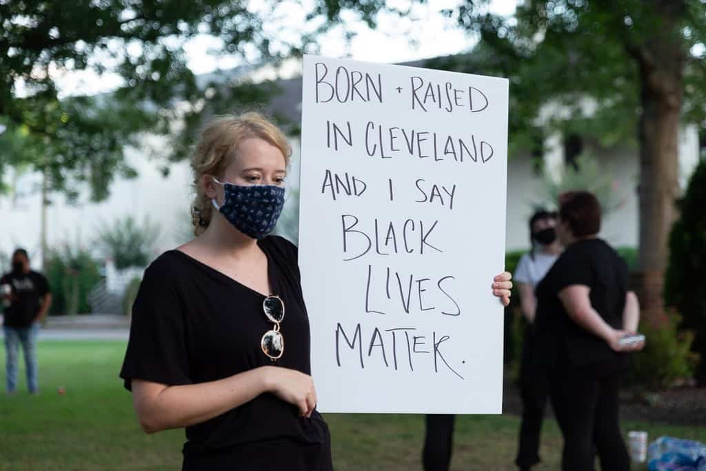 A local demonstrator
