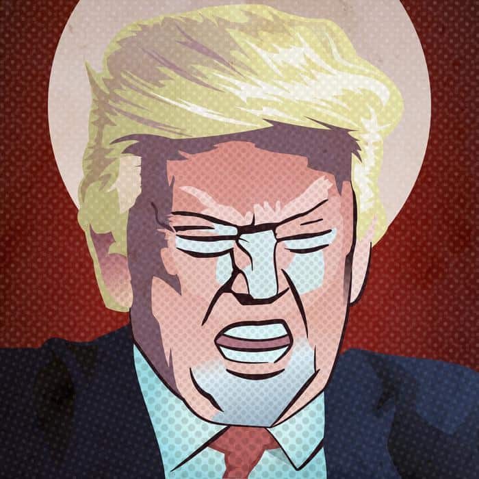 The Business of Destabilizing Angry Trump Art