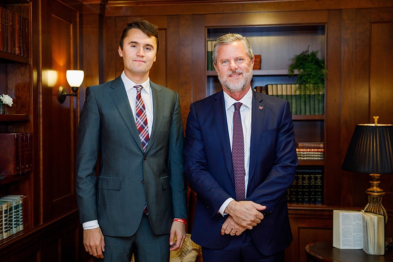 Students Demand Liberty University Close the Falkirk Center Falkirk