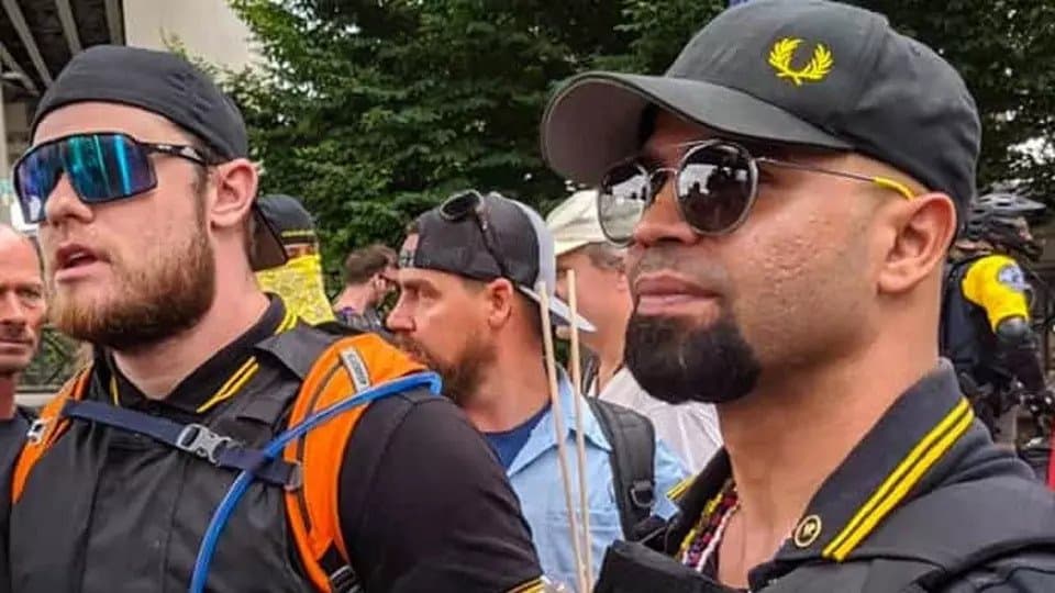 Proud Boy leader arrested and sued by church Proud Boy Leader