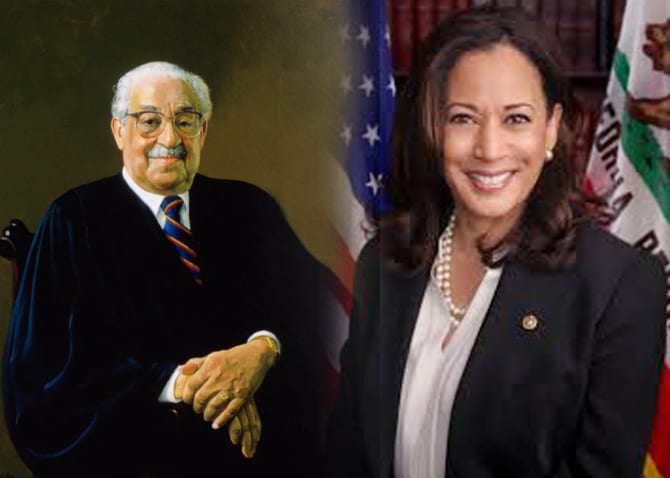 Thurgood Marshall/Kamala Harris