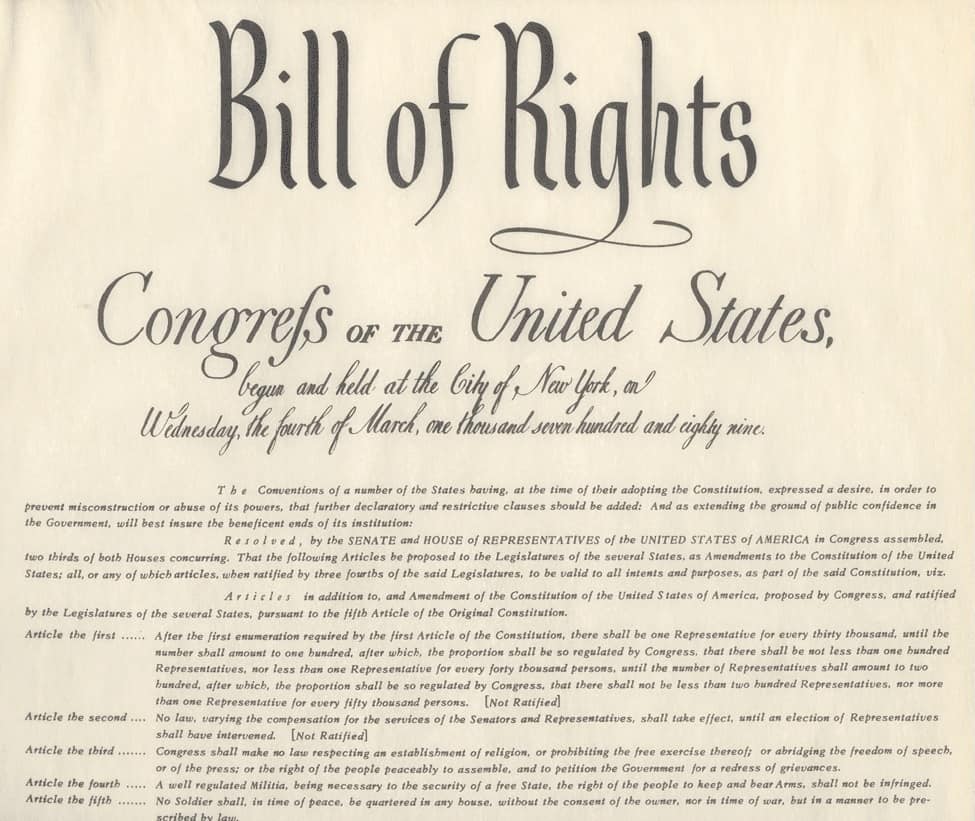 bill of rights