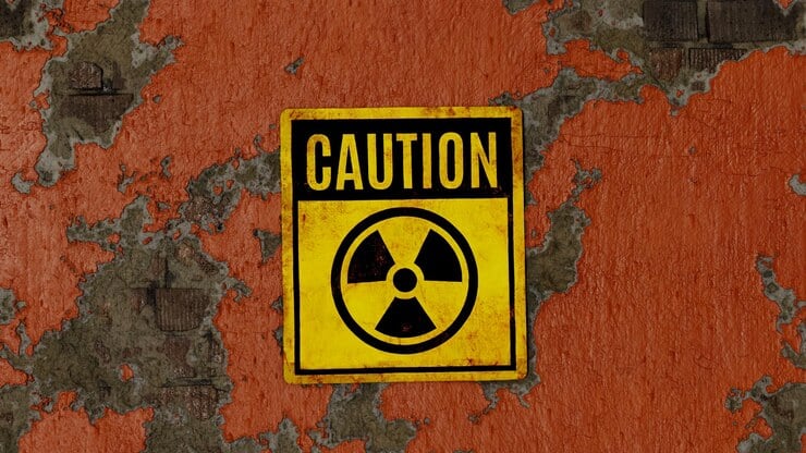 Missouri: Radioactive waste found in a school Radioactive symbol on rusted metal