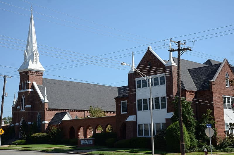 Three Arkansas UMC congregations denied disaffiliation First_United_Methodist_Church,_Searcy,_AR