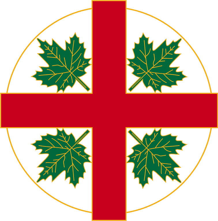 Anglican church of Canada badge.