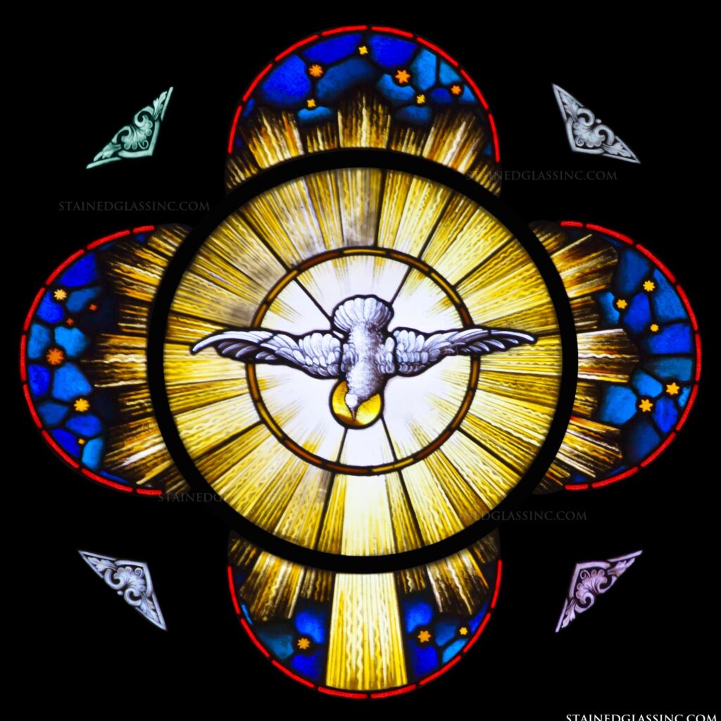 What Might The Pentecostal/Charismatic Future of Evangelicalism Mean? Holy Spirit Stained Glass