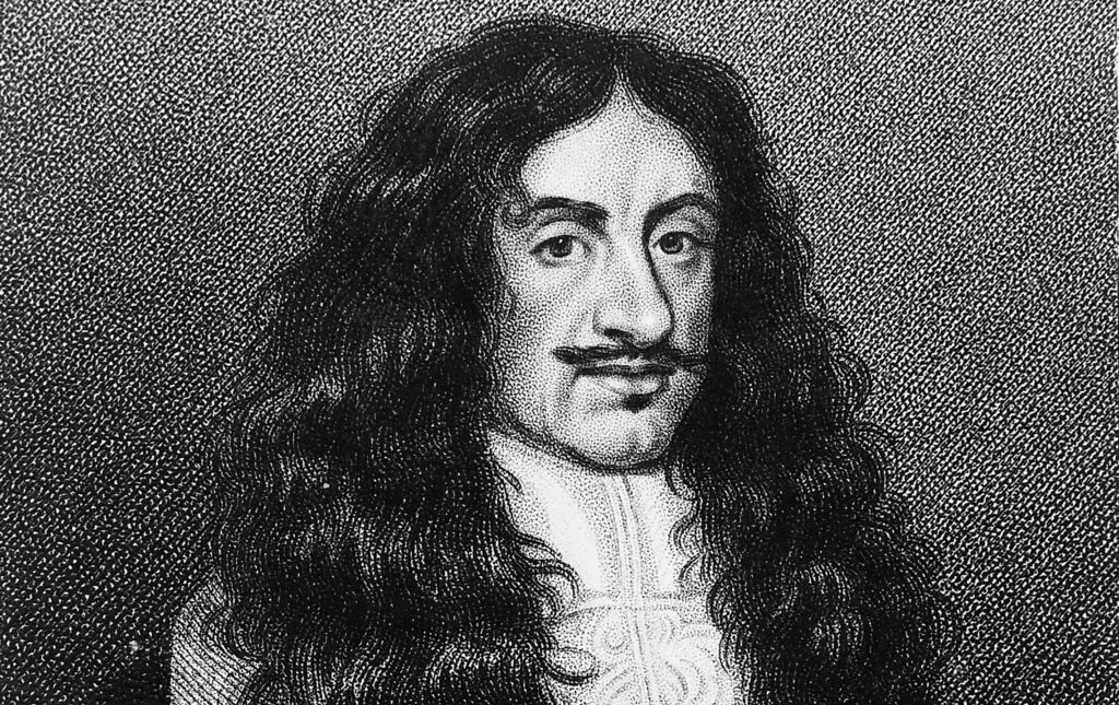 Portrait of England's King Charles II.