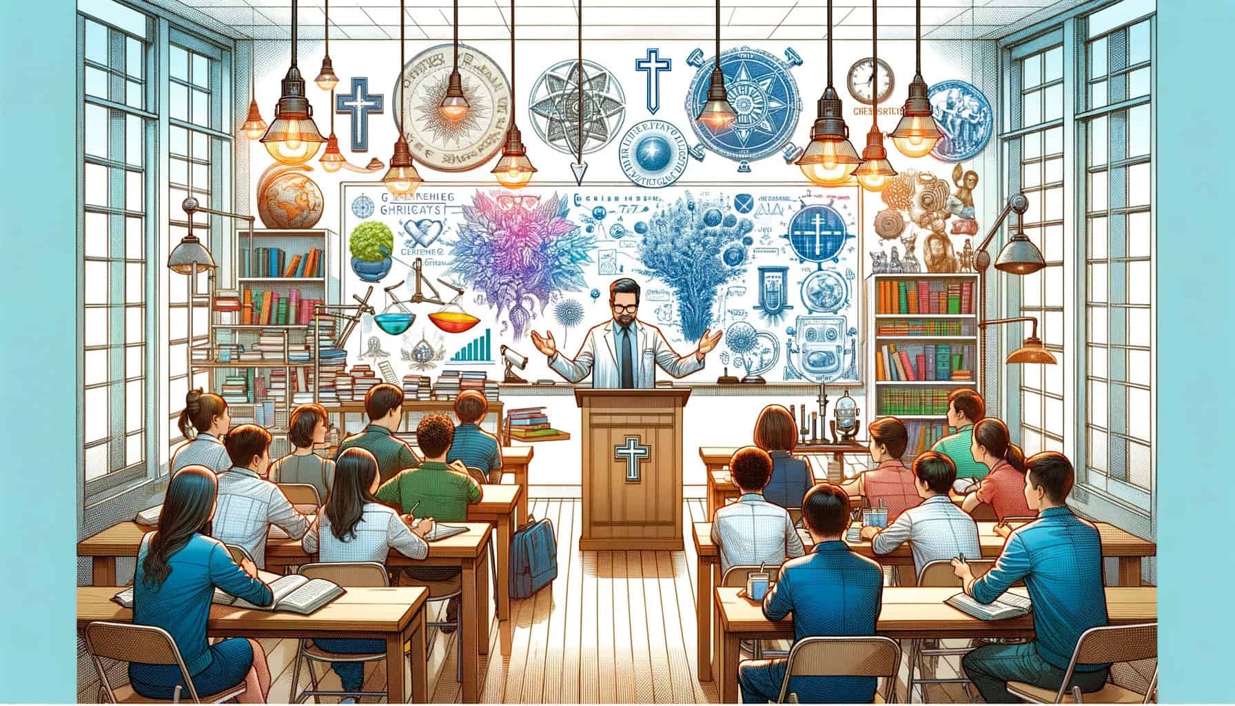 Cross Section of a Religious College Campus