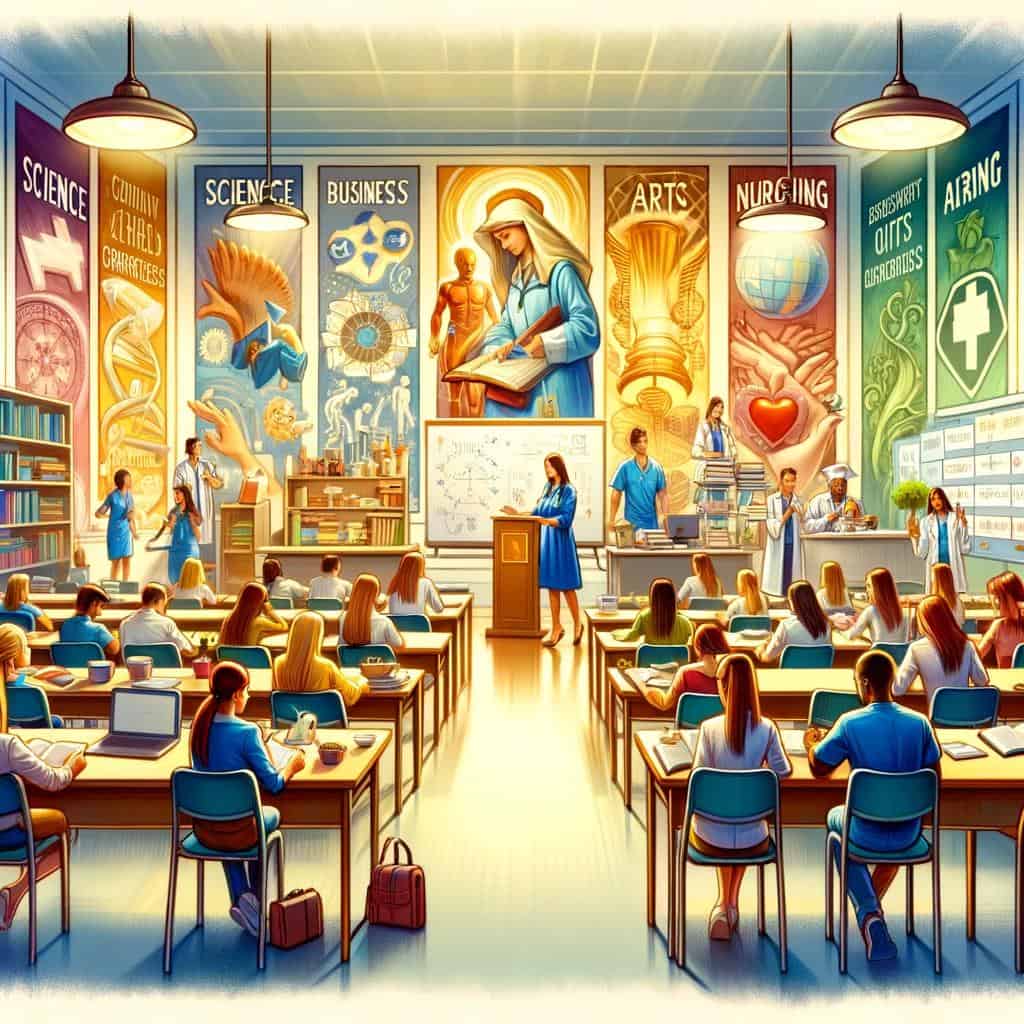 The Breadth of Disciplines Under a Christian Ethos