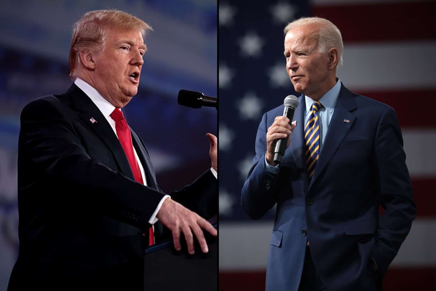 Biden and Trump