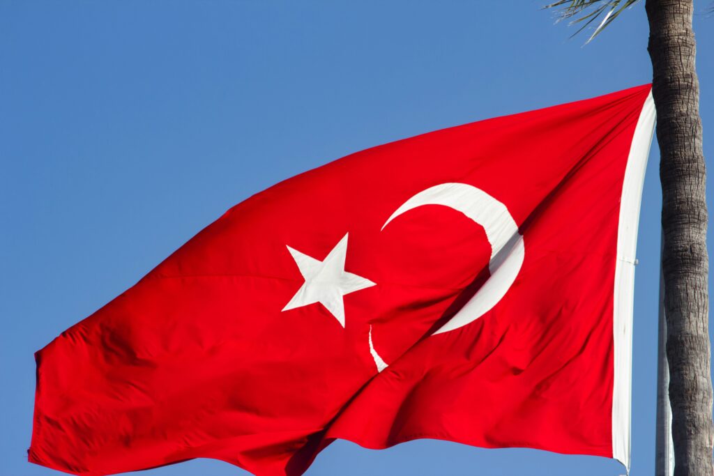 Religious Freedom in Peril: Turkey's Hostility Towards Protestant Christians Turkey's flag waving in the wind.