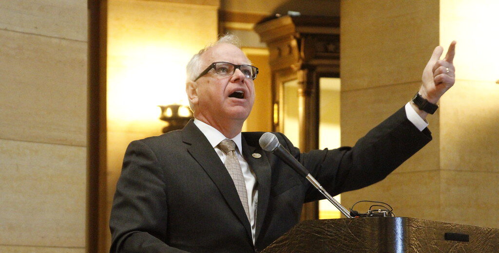 Tim Walz: The 'Minnesota Lutheran' Dad Now a VP Candidate Tim Walz speaking
