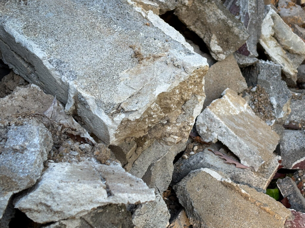 Top 10 Project 2025 policy proposals: How bad can things get? Cinder block debris.