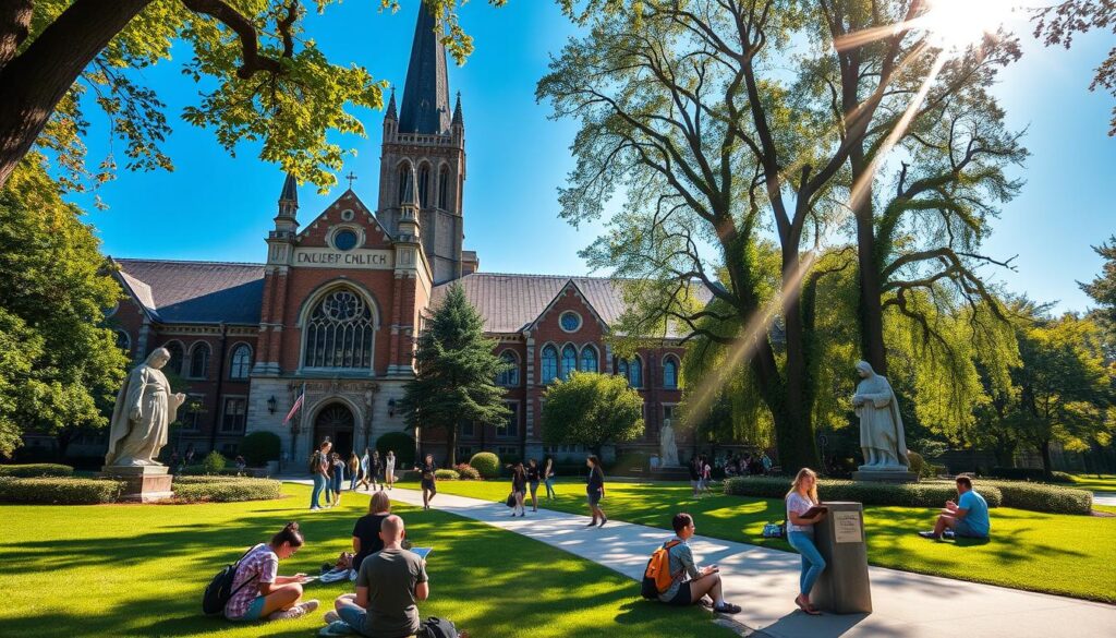 Academic programs at Catholic colleges