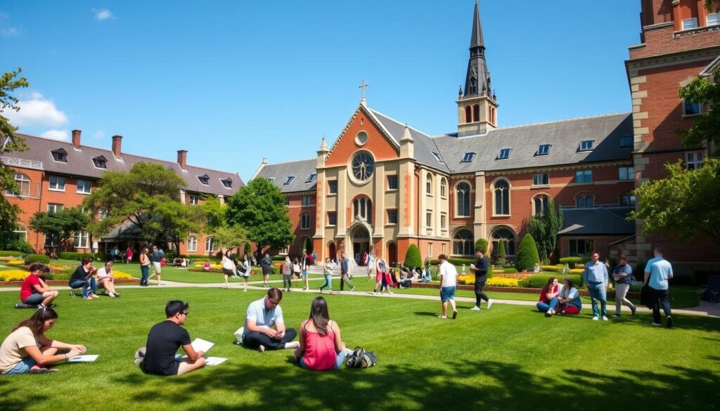 Catholic College Campus Experience