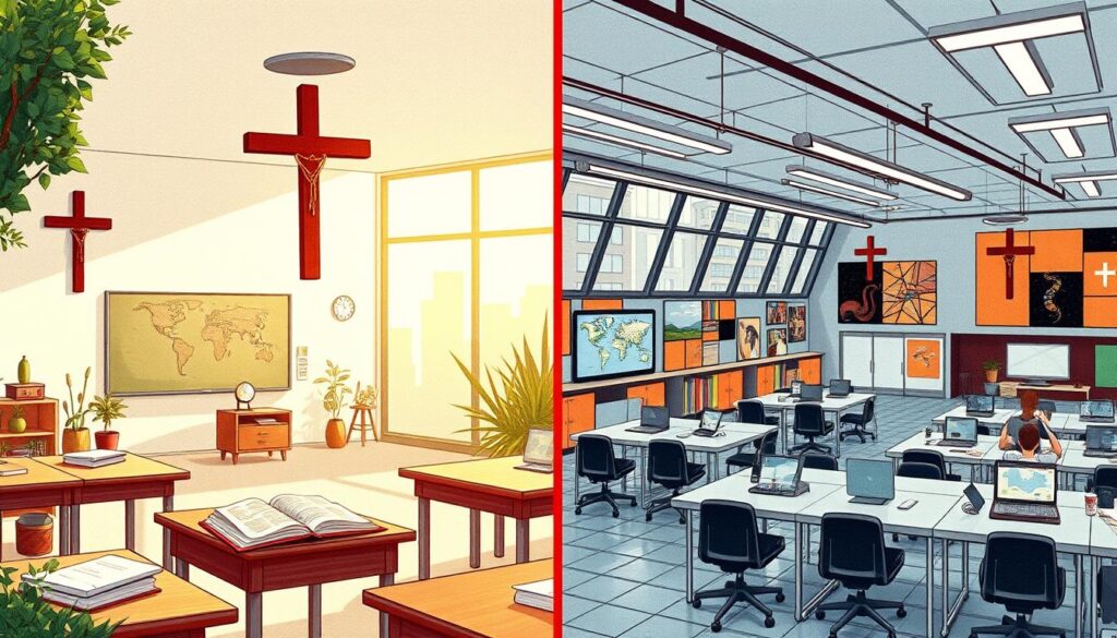 Christian Education vs Secular Educational Philosophies Christian Education vs Secular Educational Philosophies