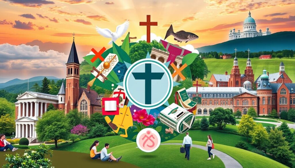 Christian college affiliations