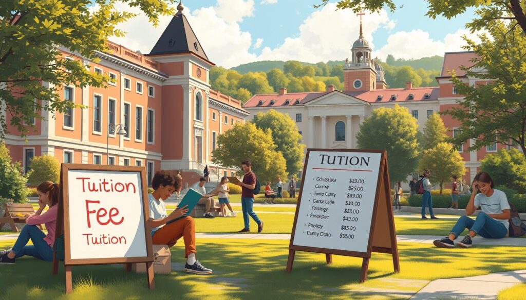 Christian college tuition costs
