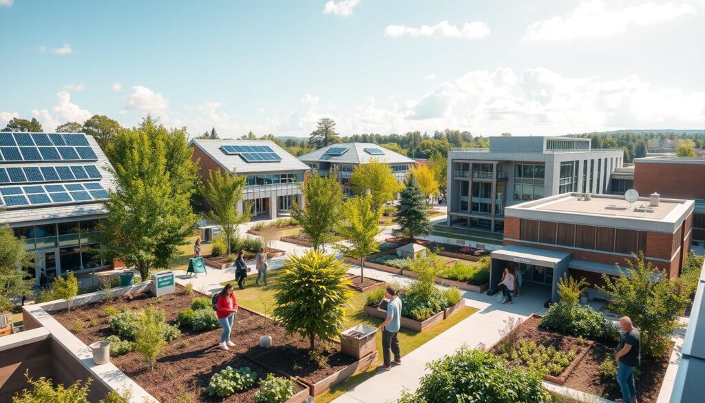 Environmental Stewardship on College Campuses