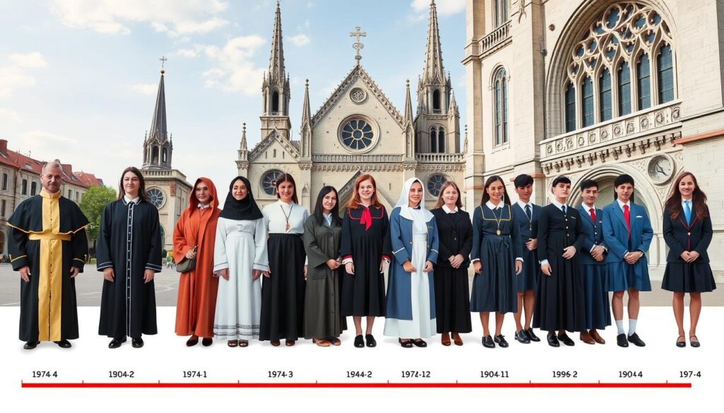 Evolution of Catholic School Attire Evolution of Catholic School Attire