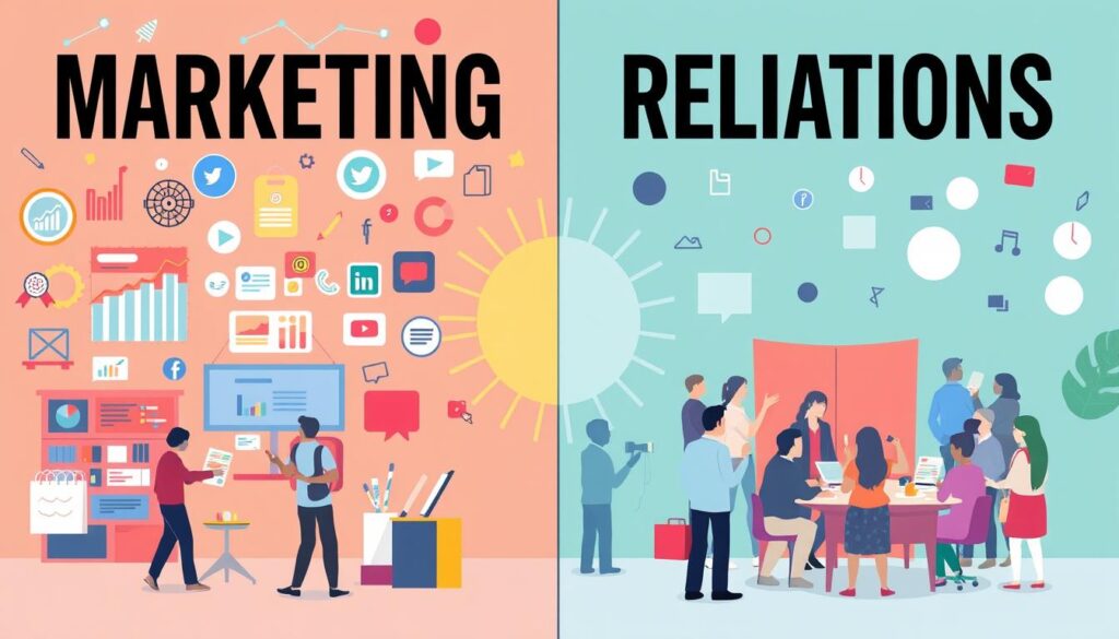Marketing vs Public Relations Goals Marketing vs Public Relations Goals