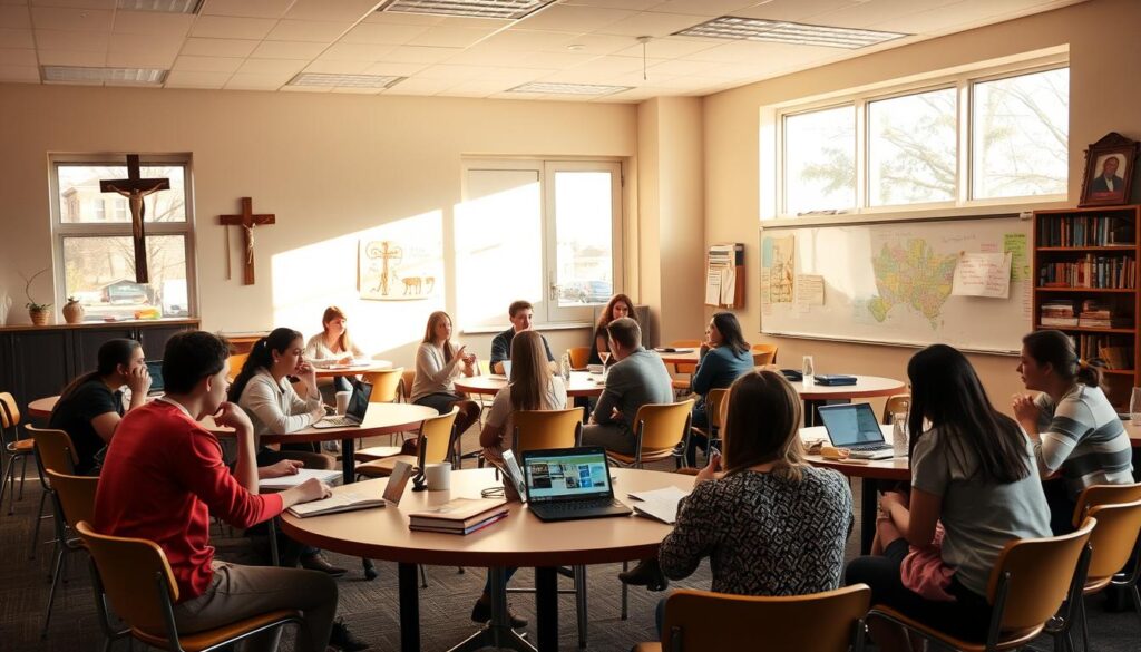 Small class sizes at Christian colleges Small class sizes at Christian colleges