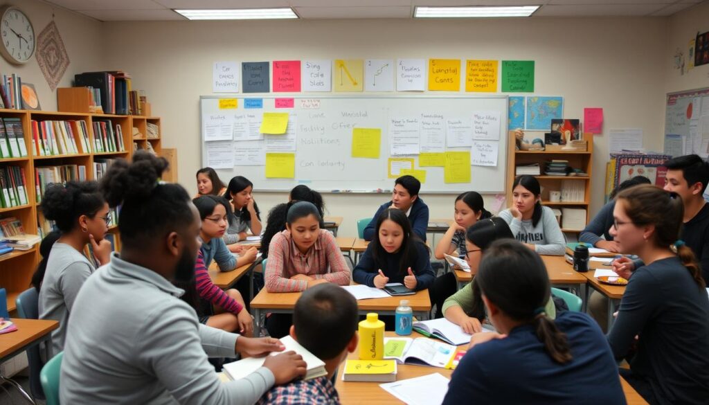 Students engaging in a Behavioral Ministry class Students engaging in a Behavioral Ministry class