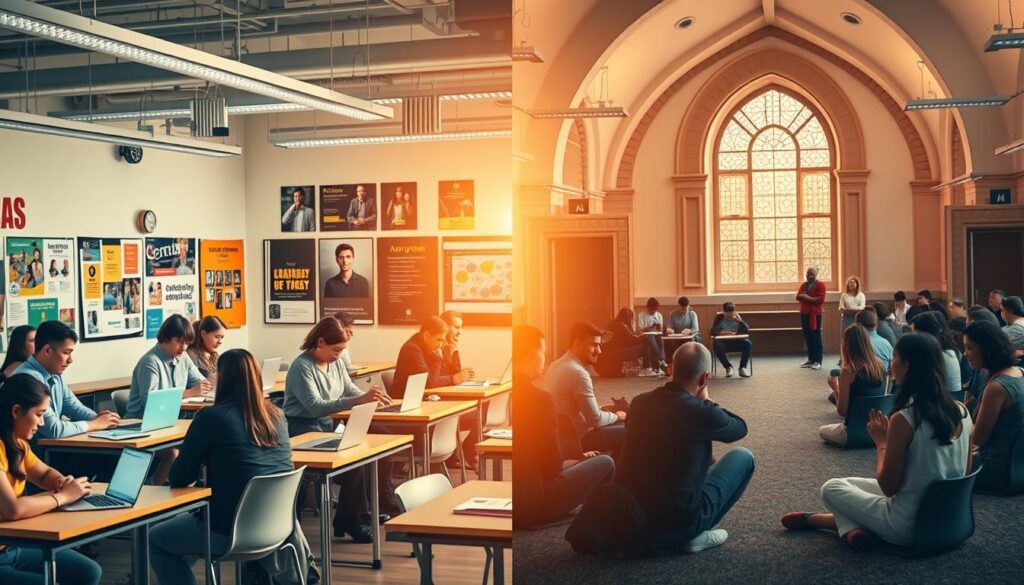 higher education comparison