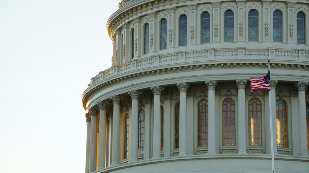 New House rules target Transgender bathroom access A portion of the US capitol building as seen from outside.