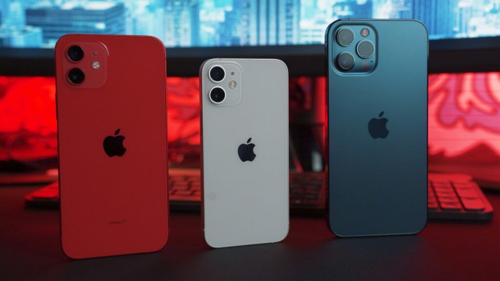 Wisconsin pastor accused of transferring private photos without consent Three iPhones in different colors on end.