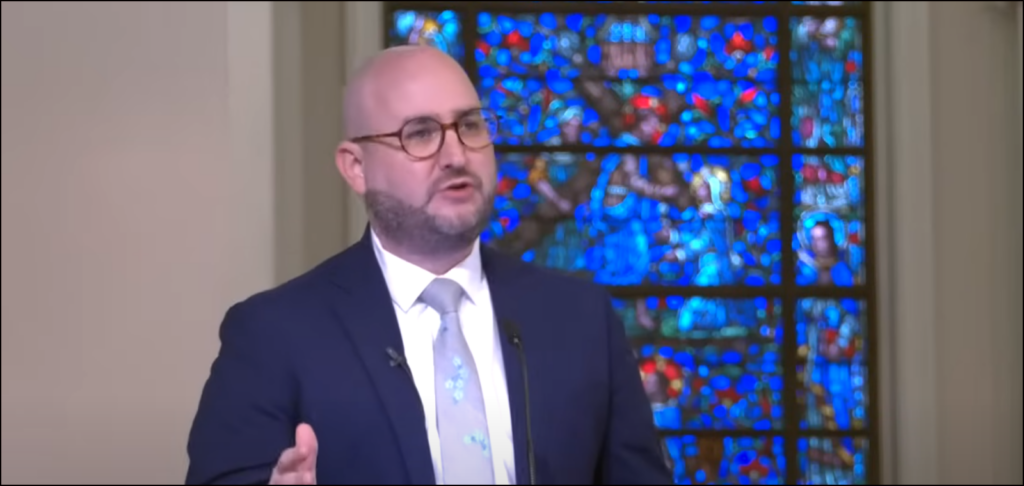 Controversy over social justice leads to pastor’s departure in Charlotte Rev. DR. Ben Boswell preaching