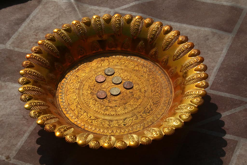 2024 State of the Bible: How Faith Shapes Giving and Happiness Church offering plate