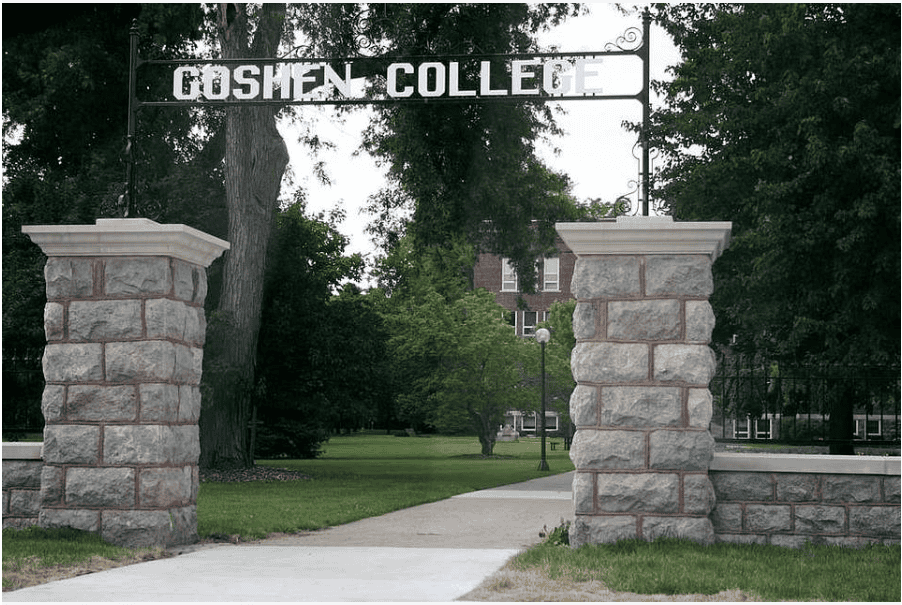 Goshen College screenshot Goshen College