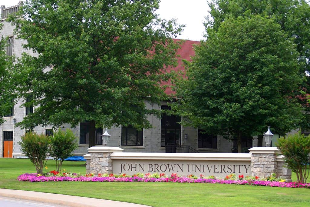 John Brown University Sign John Brown University Sign