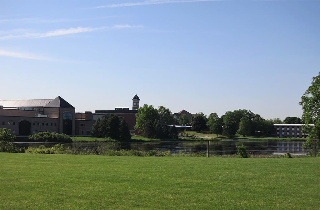Cornerstone University wide shot Cornerstone University wide shot