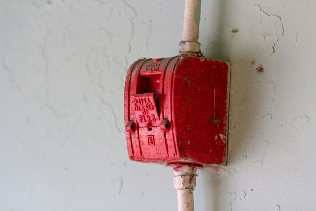 Fire alarm switch