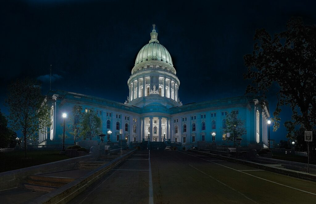 Capitol building in Madison.