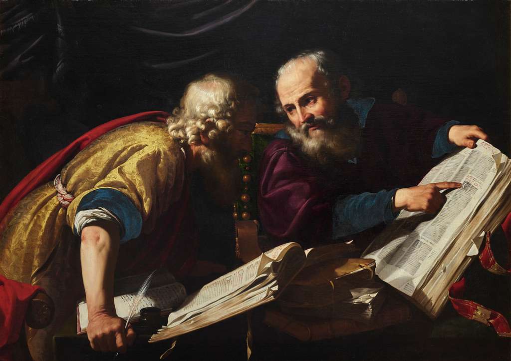 The Prophets Jeremiah and Baruch by Rutilio Manettia