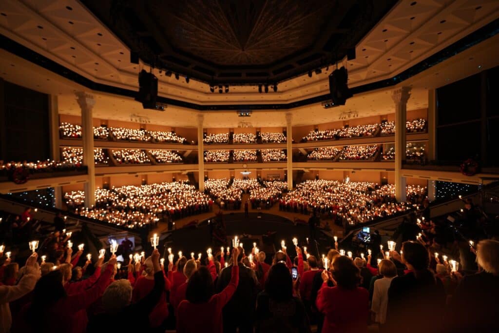 Former members challenge Second Baptist Church leadership in Houston lawsuit Candlelight service at Houston Second Baptist.