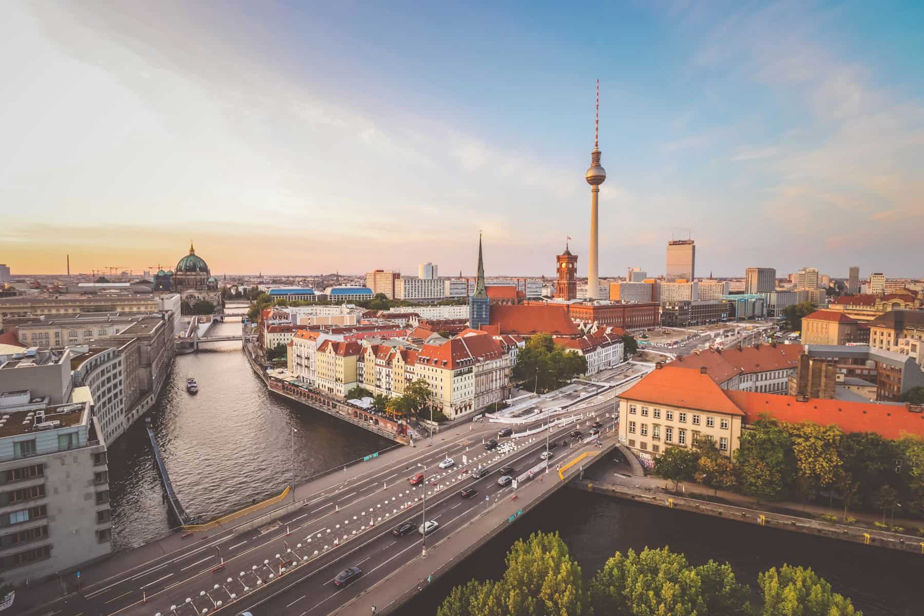A view of Berlin's skyline