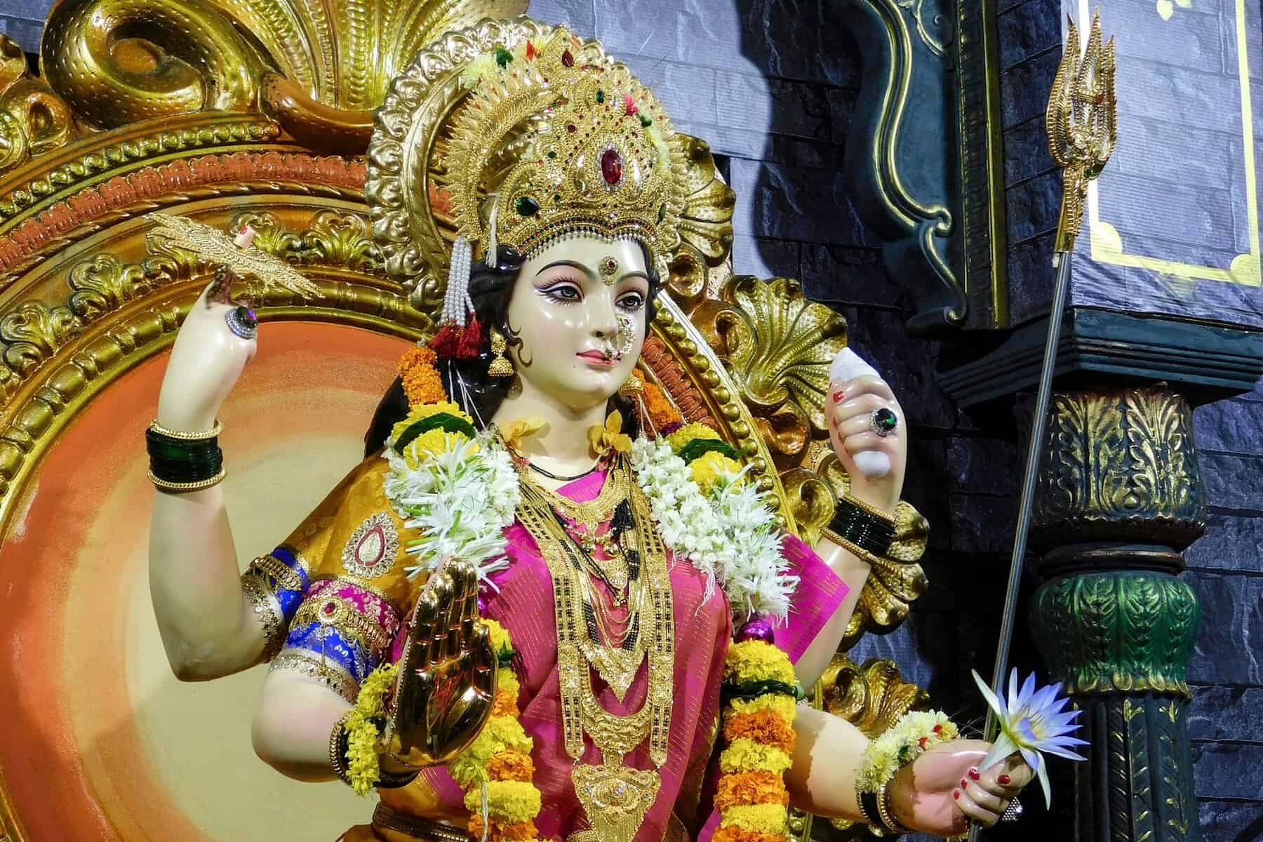 Durga Devi temple in Mumbai, India