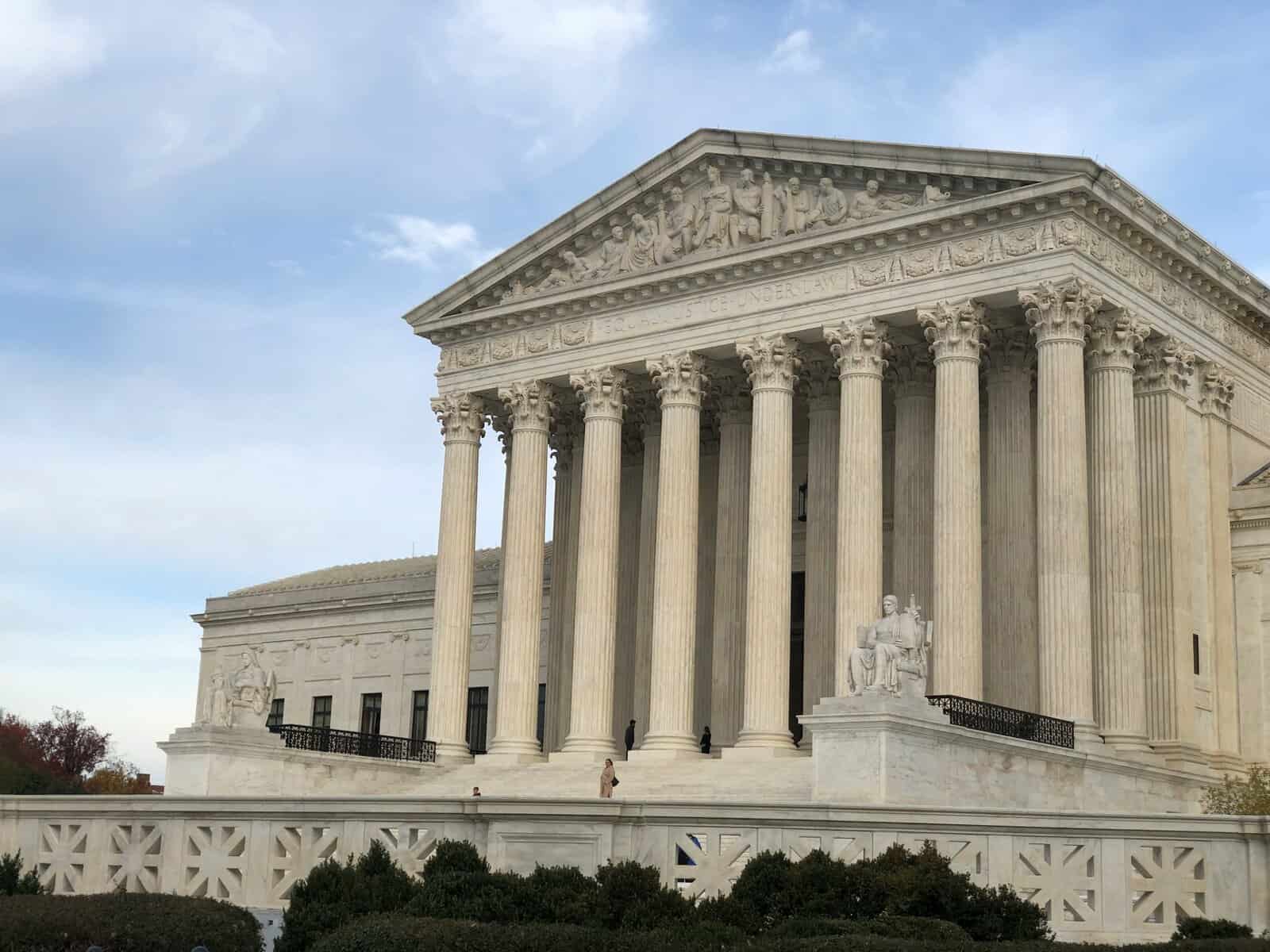 US Supreme court building