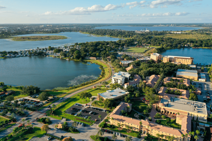 Aerial view of South Eastern University