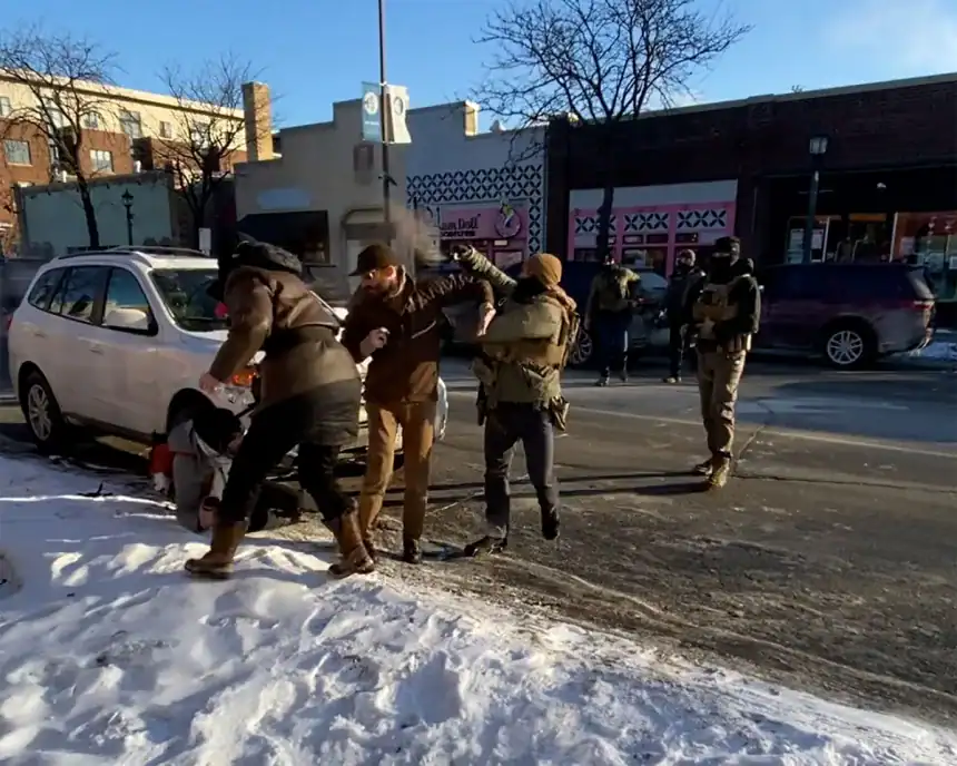 Alex Pretti just prior to his death