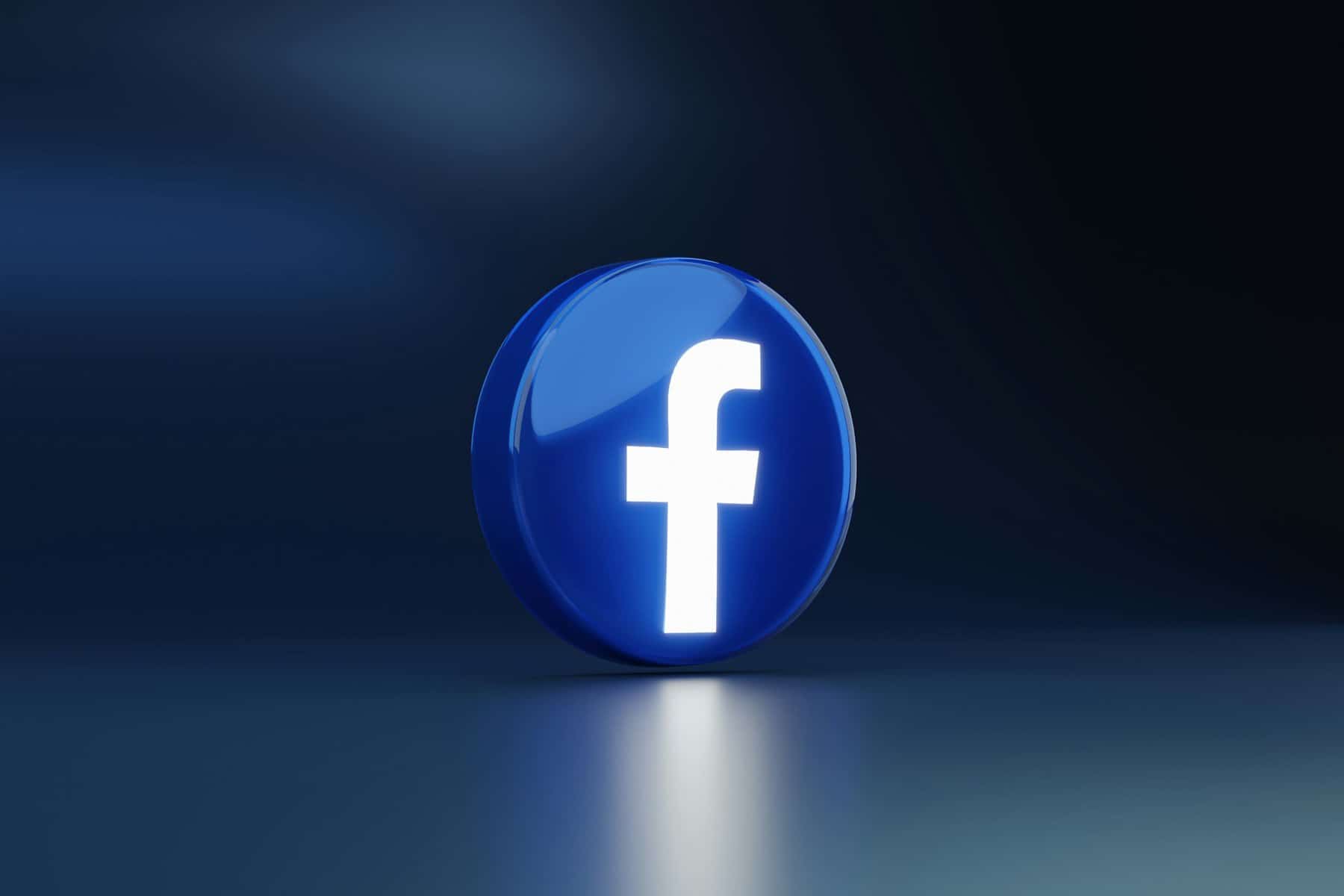 A digitized Facebook icon.